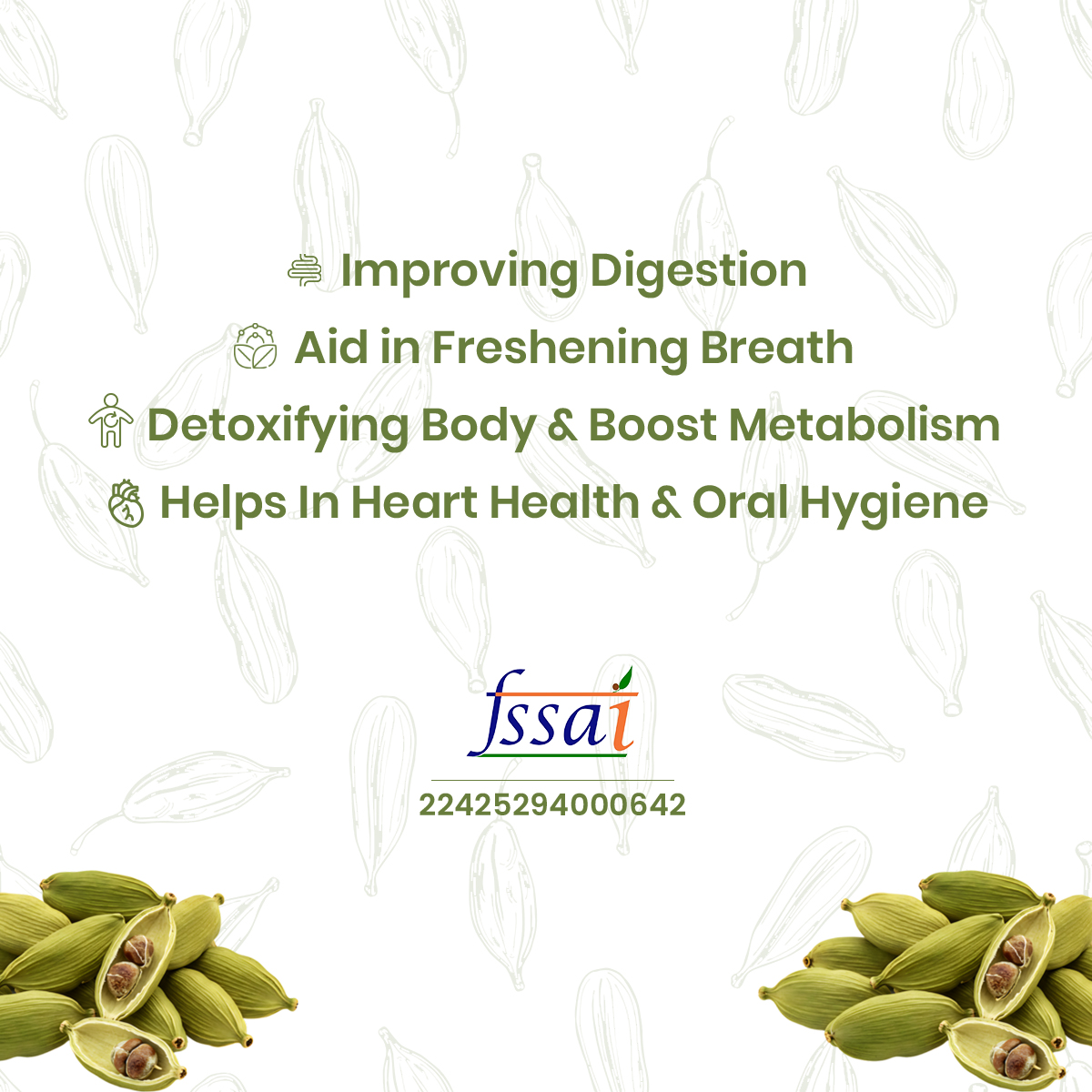 Green Cardamom Powder - Spice Heaven