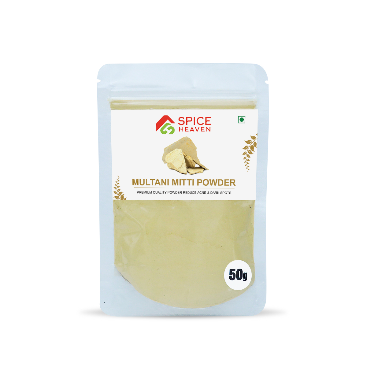 Multani Mitti Ecom 00-50g Multani Mitti Powder - Spice Heaven