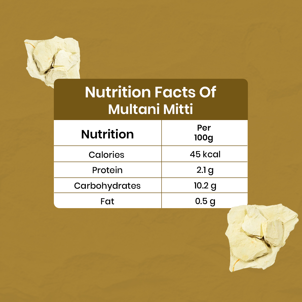 Multani Mitti Ecom 05 Multani Mitti Powder - Spice Heaven