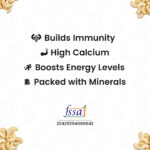 Spice Heaven Premium whole Cashew Nuts | 100% Natural | Rich in Protein & Minerals | Immunity Booster | Healthy Snack for Energy | No Preservatives | FSSAI Certified | Made in India